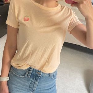 “Sunday Best” Women’s, Size S, Peach Baby T
